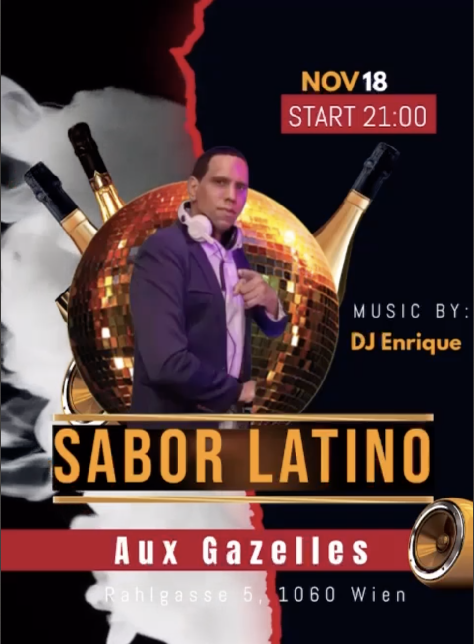 Sabor Latino at Aux Gazells